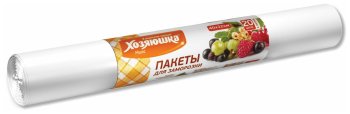 Пакеты для продуктов Хозяюшка Мила 20шт 32