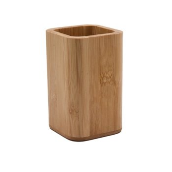 Стакан для зубных щеток WOOD&NATURAL бамбук цвет коричневый