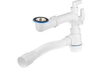 Сифон MasterProf для умывальника 1 1/2" 40/50 мм 800 мм
