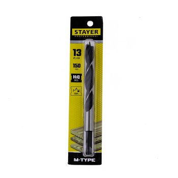 Сверло по дереву Stayer 2942-150-13_z01 13 мм 150 мм 1 шт