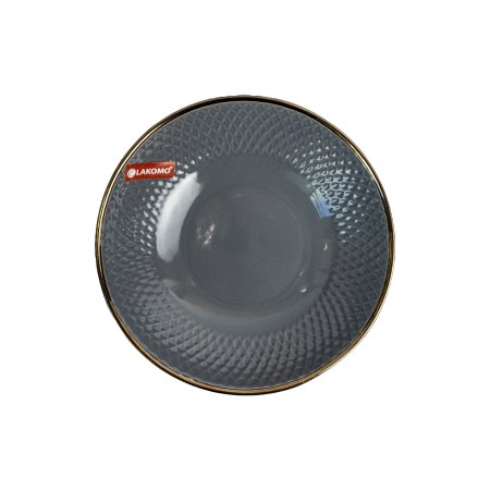 Тарелка суповая Dark grey  20 см 1 шт
