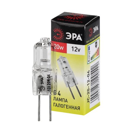Лампа галогенная Эра G4 20Вт 3000К