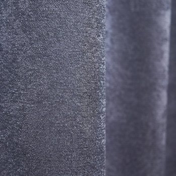 Штора портьерная Витерра Канвас-велюр 260х135см фиолетовый 2 шт
