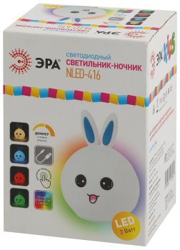 Настольная лампа ЭРА NLED-416 2Вт LED цвет белый