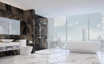 Керамогранит Calacatta Imperial GT,  цвет белый
