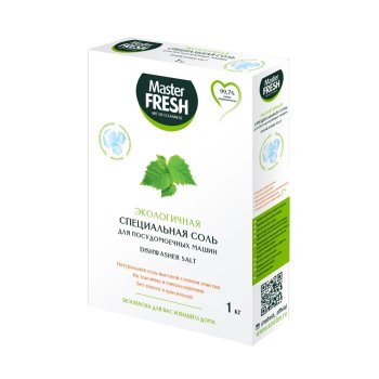 Соль защитная для посудомоечной машины Master Fresh ЭКО 1 000 мл 1 000г -шт