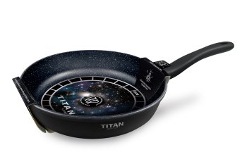 Сковорода НЕВА-МЕТАЛЛ Titan Space 24 см алюминий