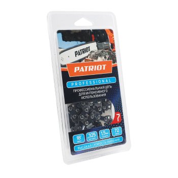 Цепь пильная PATRIOT 21LP-72E 45 см