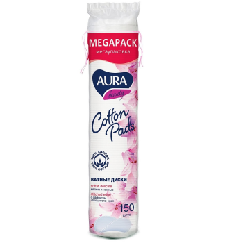 Диски ватные Aura 150 шт