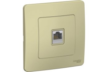 Розетка RJ45 категория 5е встраиваемая Schneider Electric Blanca бежeвый