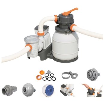 Насос для бассейнов Bestway Flowclear 32 см 5 678 л/ч - л