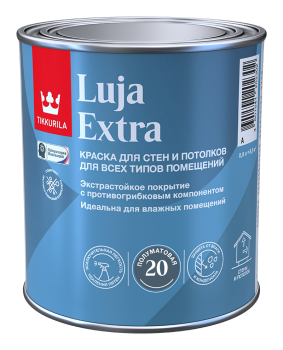 Краска водно-дисперсионная Tikkurila LUJA EXTRA основа для колеровки основа А 0,9 л